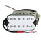 Electric Guitar Humbucker Pickups Bridge Alnico V Pickup White
