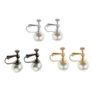 3 Pair U-Shaped Clip on Earring Findings Easy Open Loop Earring Clips with