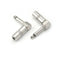 2pcs 1/4" 6.35mm 90 Degree Angle Male Mono Phone Plug Guitar Audio Connectors JR