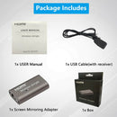 Portable WiFi HDMI Wireless Display Dongle for iOS Android Easy to Use