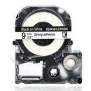 5Pcs 9mm Label Maker Tape Label Maker Black on White/Red/ Blue/Yellow/Green