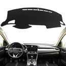 Dashboard Black Center Console Cover Dash Mat Protector Sunshield Cover Pad