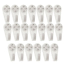 60Pcs S L XL Hardwall Picture Frame Photos Clock Hanger Hanging Hooks Fixing