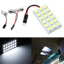 18 SMD 5050 LED T10 BA9S Dome Festoon Car Interior Light Panel Lamp 12V Tide