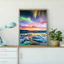 5D DIY Full Drill Diamond Painting Aurora Scenery Embroidery Work (06)