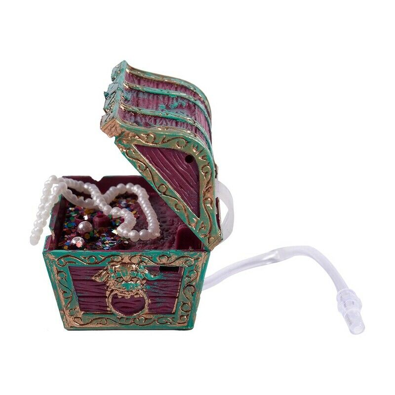 Aquarium Decoration Treasure chest Treasure chest Pirate chest Chest with a