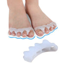 2x Straightener Separator Gel Toe Bunion Spreader Corrector Pain Relief Fu ADU
