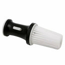 Black Plastic Hair Salon Neck Duster Refillable Powder Brush