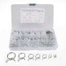 75PCS Double Wire Fuel Line Hose Pipe Tube Clamp Spring Clip Assortment Kit