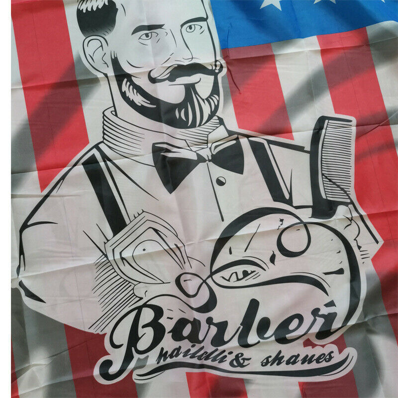 Waterproof Cutting Haircut Salon Barber Cape Hairdressing Apron America flaN`US