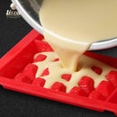 Waffles Cake Chocolate Pan Silicone Mold Microwave Baking DIY Mould Tray Tool
