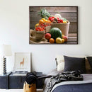5D DIY Full Drill Diamond Painting Colorful Fruits Cross Stitch Embroidery