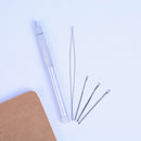 Hair Extension Hook Pulling Tool Kit Needle Threader Micro Ring Beads LoophookM&