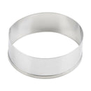 4X Stainless Steel Round Fondant Cake Mold Biscuit Craft Pastry Cookie  IEF