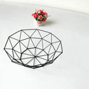 Nordic Style Candy Basket Storage Baskets Iron Fruit Snacks Desktop Bedroom X1S2
