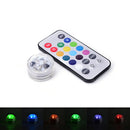 mini LED Submersible Waterproof Wed Xmas Decor Vase Tea Light Candles+Remote LJ