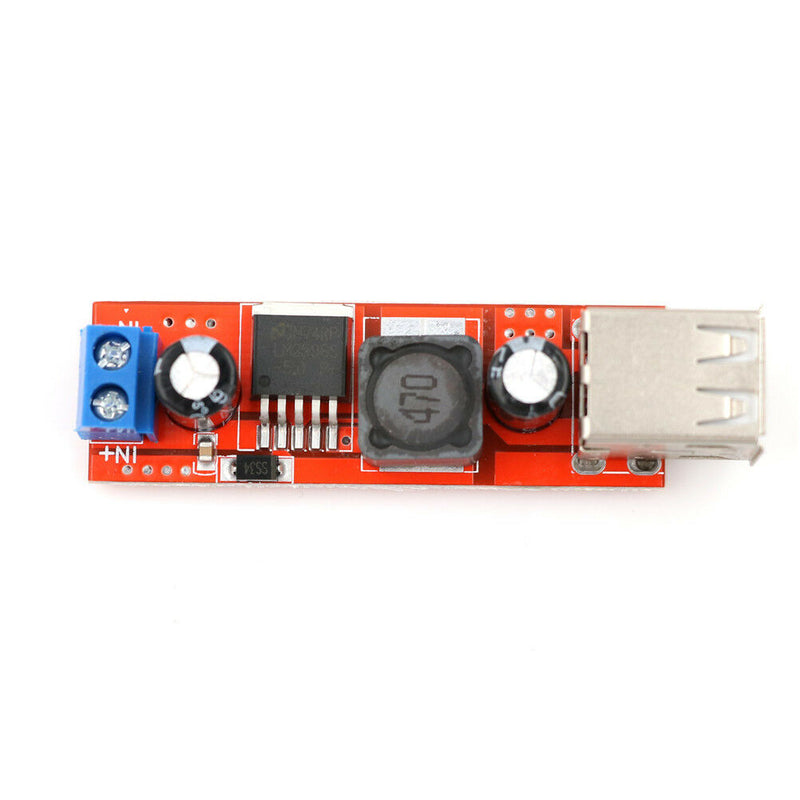 DC 6V-40V To 5V 3A Double USB Charge Step down Converter Module B Gw