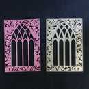 Ornate Arch Window Frame Metal Card Paper Cutting Die Beautiful Scrapbooking DIY