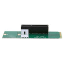 M.2 NGFF SSD Male to PCI-E 4X Converter Adapter Card with Power Cable
