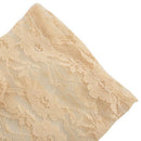 New Elegant Ladies Short Lace Gloves Costume, Available in Beige
