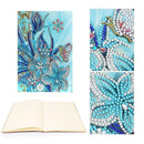 DIY Flower Special Shaped Diamond Painting 50 Pages A5 Notebook Sketchbook