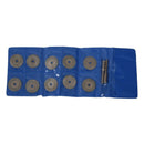 10 x Diamond Cutting Wheel Discs Blades + 2 Arbor Shaft for Rotary Tools 20