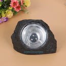 Outdoor Garden Solar Powered LED Light Stone Landscape Lawn Lamp Decorative