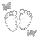 Metal DIY Cutting Dies Embossing Album Paper Card Craft Footprint Design