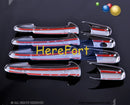 Triple Chrome Car vehicle Door Handle Covers Trim Cap fit for Mazda 6 2003-2008