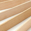 12PCS Beech Wooden Toast Tongs With Magnet Bread Toast Crumpets Serving Tongs