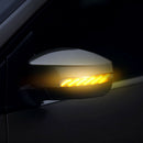 Car Rearview Mirror LED Dynamic Turn Signal Light Rear View Mirror Light fo