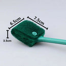 2 Head Cleaning Brush Plastic Sponge Aquarium  Fish Tank Aquarium AccessoriSEAU
