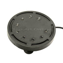 Aquarium Underwater LED Light Air Bubble Stone Multi Color For Fish Tank Round