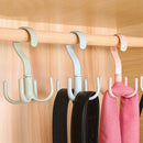 360 Degree Rotating Belt Hanger Multifuction Scarf Tie Rack Holder Kitchen  I2E3