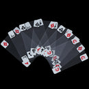 Transparent Waterproof PVC Poker Playing Cards Plastic Crystal  Gift
