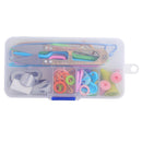 Knitting Needles Set Bamboo Circular Double Point Weaving Needles Smooth Kits
