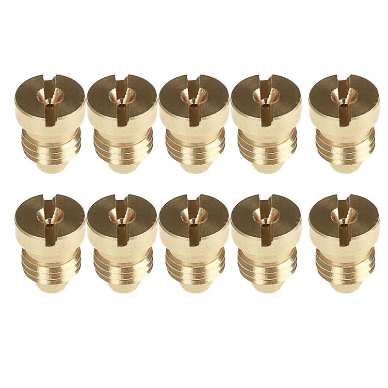 10pc 1.1mm Foam Lance Brass Orifice Nozzle Tips High Pressure Washer Gun Jet