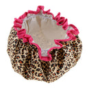 Waterproof Women Shower Caps Bathing Bath Hat Elastic Hair Cover Head Cap