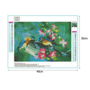 5D DIY Full Drill Diamond Painting Parrot Cross Stitch Embroidery Kit Craft