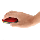 U-Shaped Wireless USB Mouse 2.4G Optical 10M Working Distance For Laptop Red