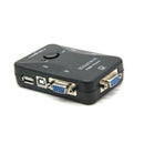 2X(Usb Kvm Switch Switcher 2 Port Vga Svga Switch Box Usb 2.0 Mouse Keyboar