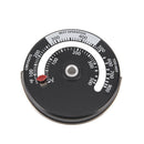 Stove flue thermometer gauge quick reading aluminum alloy for wood log burner BX