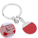 Table Tennis Badminton Useful Tennis Key Chain Racket Keyring Gifts Accessorie~ï¼ˆ