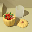 Ice Cube Making Silicone Pumpkin Ice Bucket Portable Cooler Beverage Beer Q4A0
