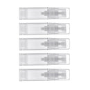 5PCS 5ml Clear Empty Refillable Airless Pump Toners Lotions Spray Bottles Fine