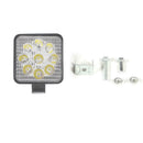 Offroad LED Work Light Bar Mini 27W Square Waterproof Spot Beam Driving Fog Lamp
