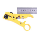Multifunction Coaxial Cable Stripper Clamp Crimping Pliers for RG69/6/11/7