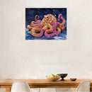 Full Square Drill 5d Diy Diamond Painting Cross Stitch"Octopus"Diamond Embr