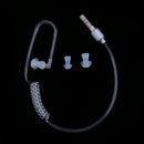 3.5mm Air Duct Tube Headset Headphone Earphone for Phone Radio,2Pcs