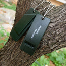 Emergency Survival Whistle Rescue Tool Signal Sound Outdoor Camping Hiking SE